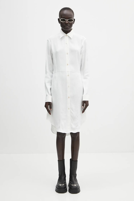 Wales Bonner sukienka Antille WS25DR05.VI03.100 biały