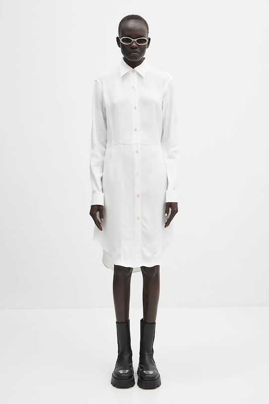 Wales Bonner sukienka Antille WS25DR05.VI03.100 biały