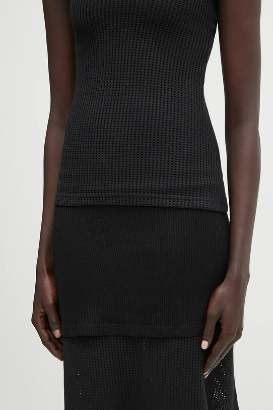 Wales Bonner dress Serenity black WS25JE20.JE02.999