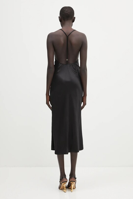 Clothing Marine Serre dress Satin Slip WDR302B.CWOV0056 black