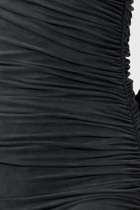 AllSaints rochie HANAKO CUPRO negru W015DC