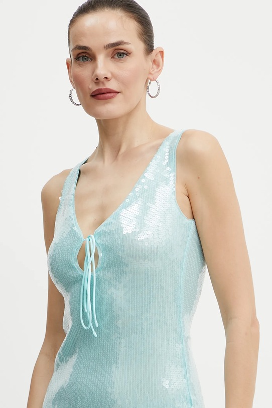 Bardot rochie turcoaz 59272DB