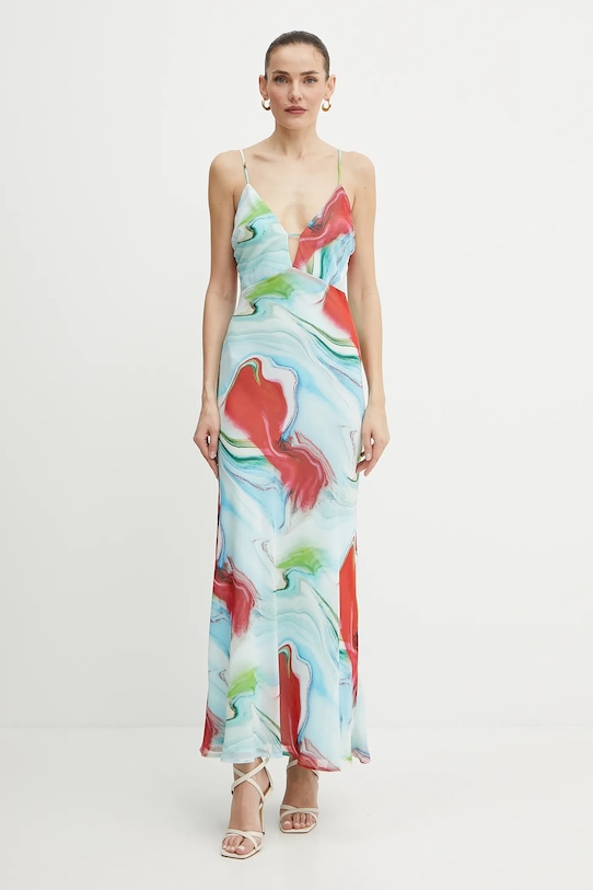 Bardot sukienka casual turkusowy 59870DB