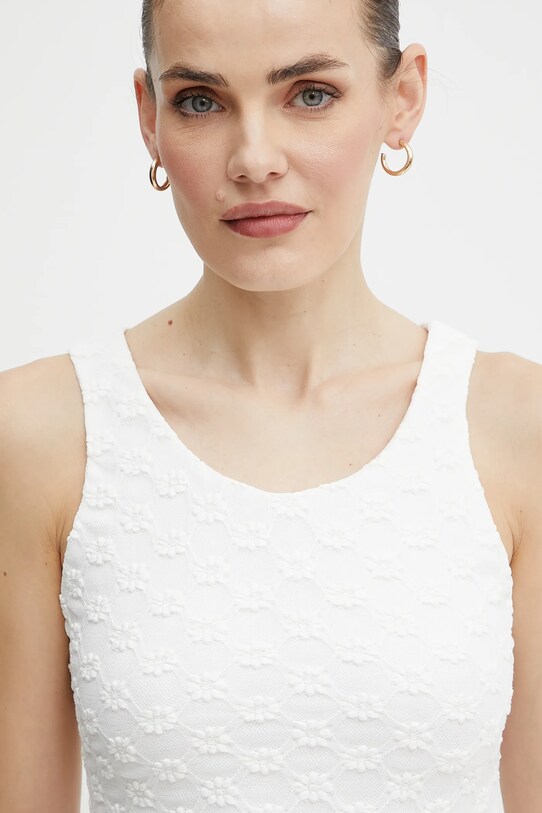 Bardot rochie alb 59879DB