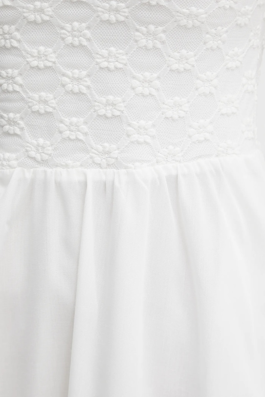 Bardot rochie 59879DB alb