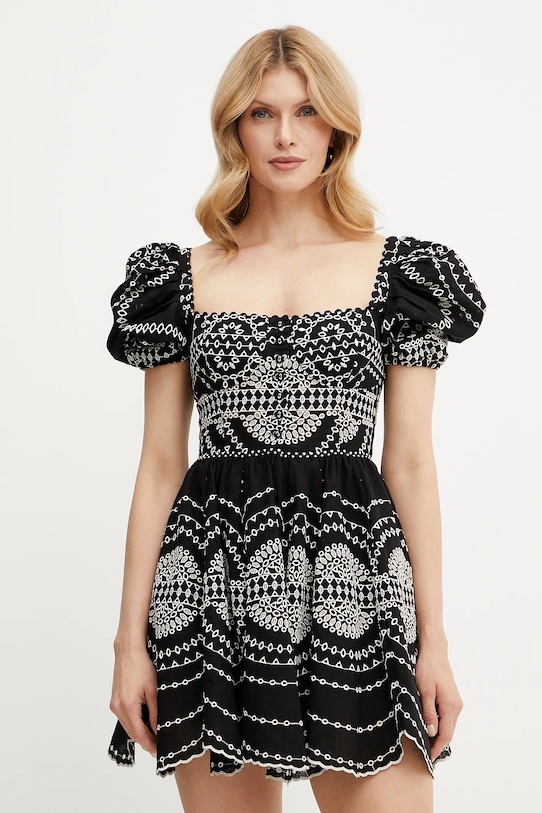 Šaty Charo Ruiz Ibiza Aliza mini černá 254604