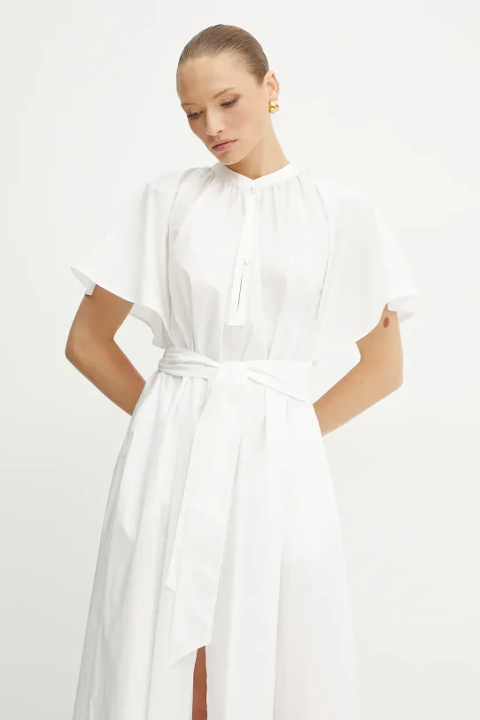Forte Forte sukienka bawełniana biały 13849.my.dress
