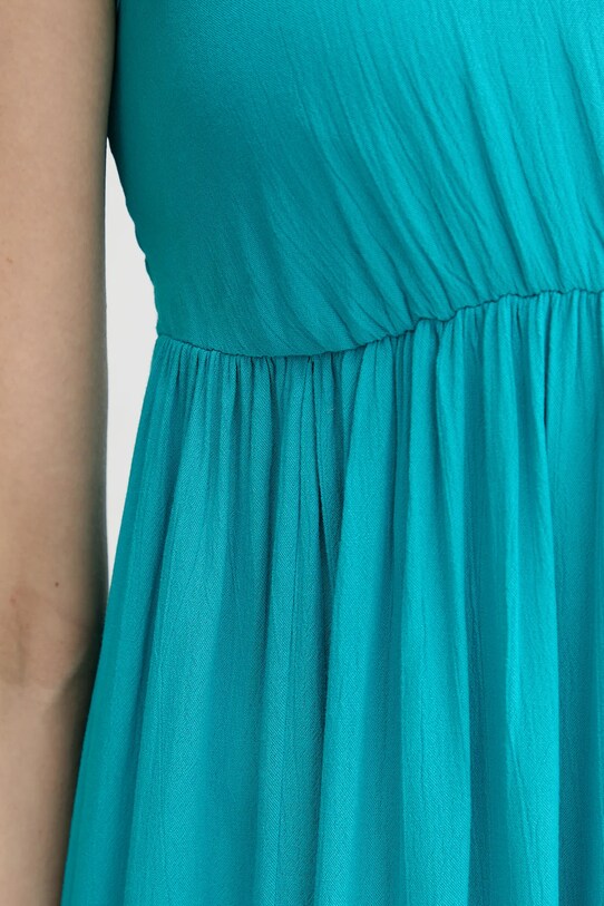Сукня United Colors of Benetton 4VW95V028 бірюзовий