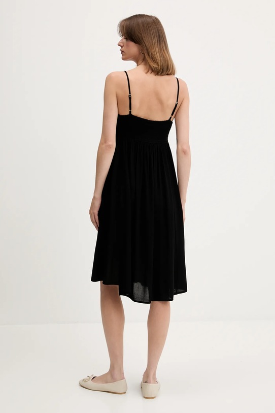 Odzież United Colors of Benetton sukienka 4VW95V028 czarny