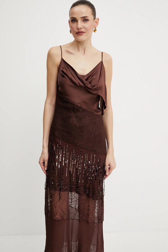 Сукня Pinko коричневий 104752.A2DG