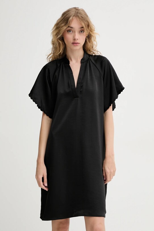 Bruuns Bazaar ruha rövid fekete BBW4490