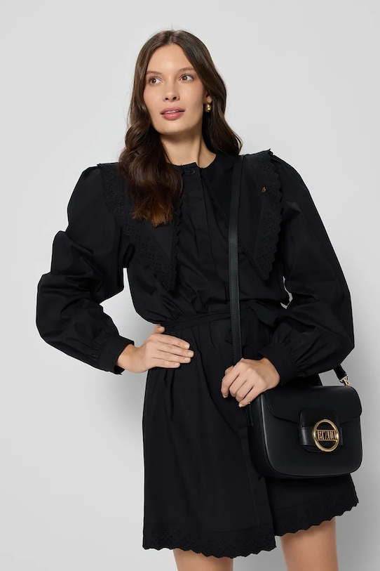 Bizuu rochie din bumbac TARQUA TARQUA.CZARNY.SS25