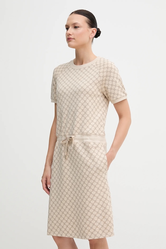 Joop! sukienka casual beżowy 30041988