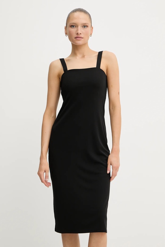 Îmbrăcăminte Sisley rochie 4ERJLV07B negru