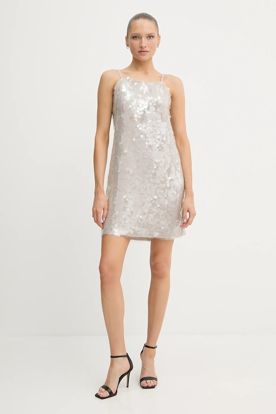 Sisley rochie 4Z5JLV07G gri SS25