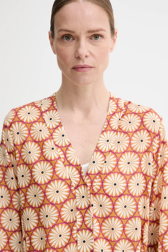 Bavlněné šaty Marc O'Polo hnědá 504080921145