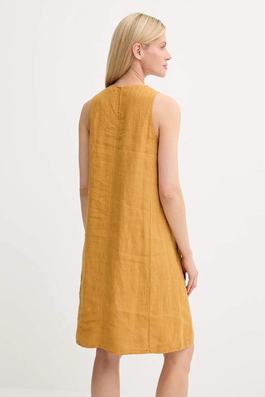 Одежда Льняное платье Marc O'Polo 516011221237 жёлтый