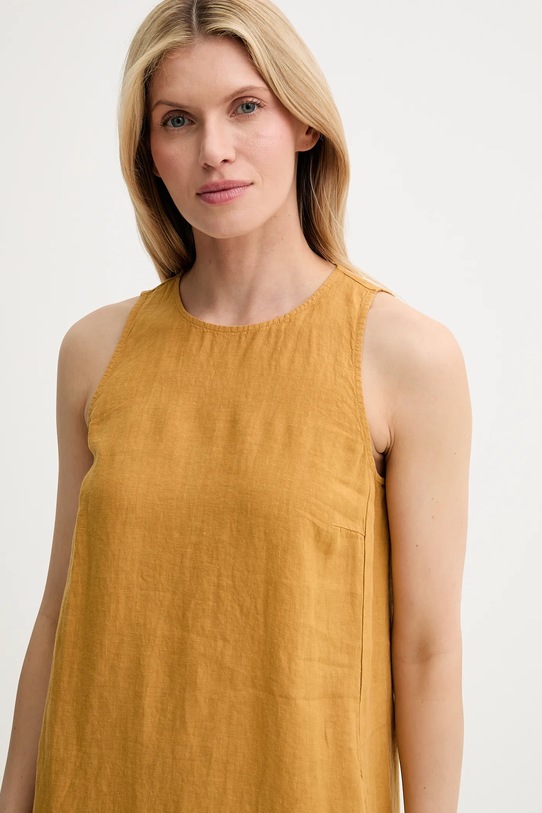 Льняное платье Marc O'Polo жёлтый 516011221237