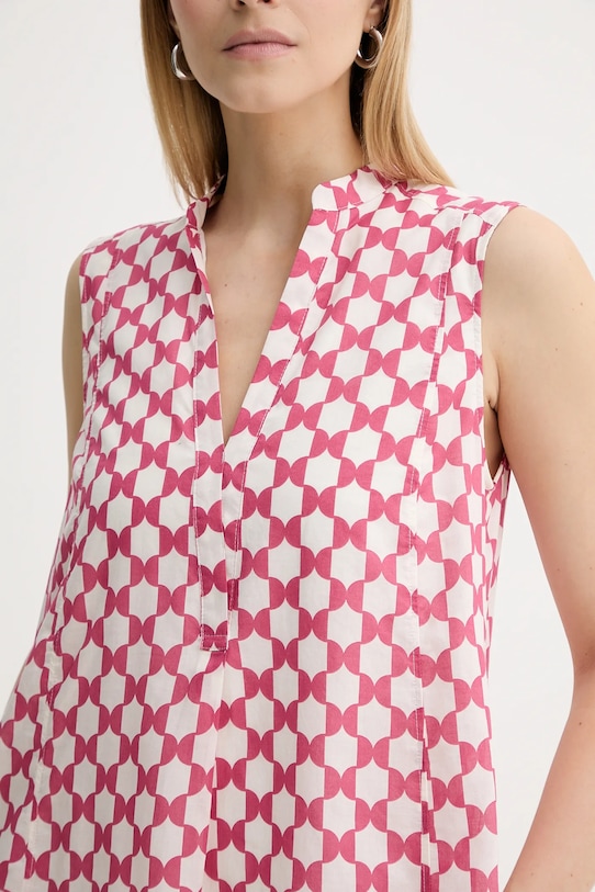 Bavlněné šaty Marc O'Polo 516080921135 béžová