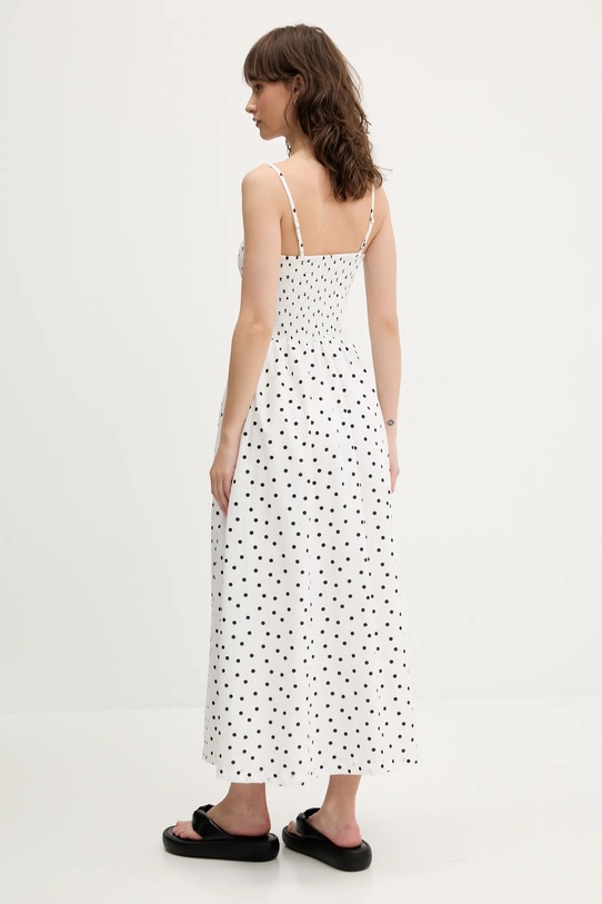 Ρούχα Φόρεμα Abercrombie & Fitch KI159.5842.107 λευκό