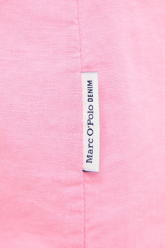 Ľanové šaty Marc O'Polo 5000006435 ružová