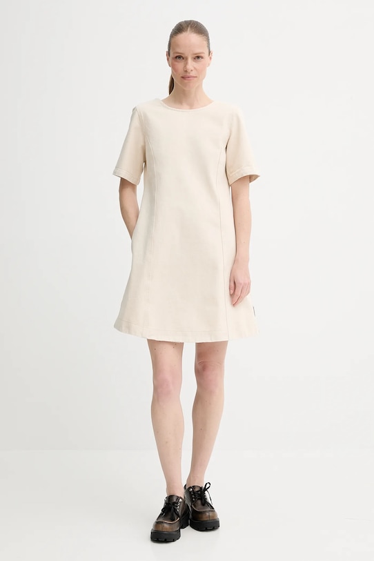 Marc O'Polo rochie din denim 5000006784 bej SS25