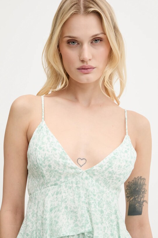Hollister Co. sukienka zielony KI359.5152.308