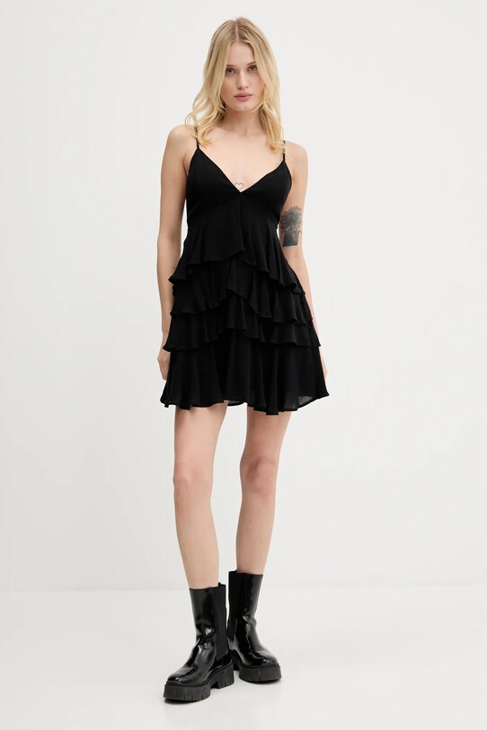 Hollister Co. rochie KI359.5152.900 negru SS25