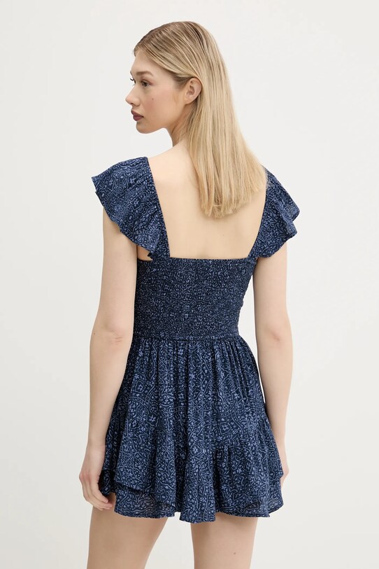 Odzież Hollister Co. sukienka KI359.5241.208 granatowy