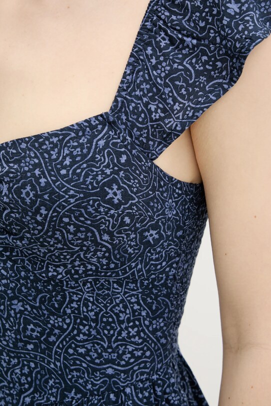 Hollister Co. sukienka KI359.5241.208 granatowy