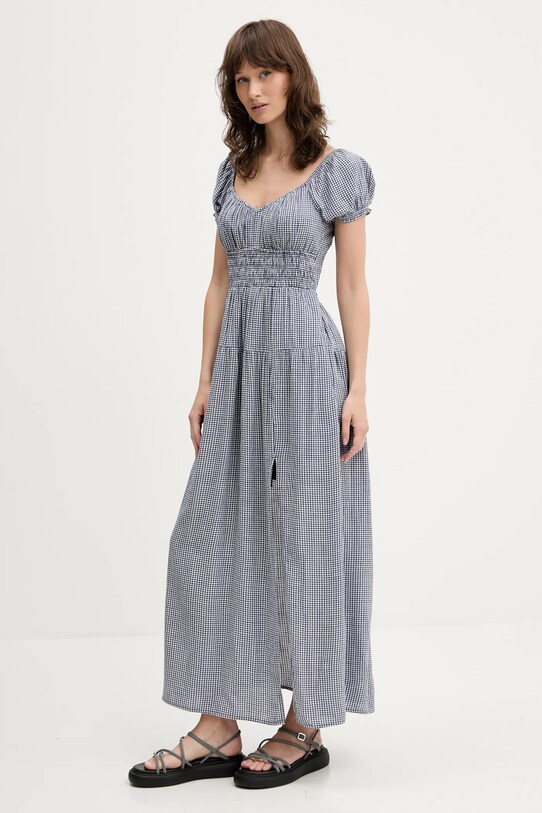 Odzież Hollister Co. sukienka KI359.5246.204 granatowy