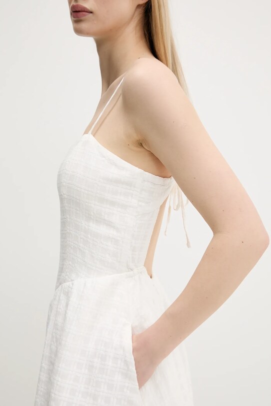 Hollister Co. rochie din bumbac alb KI359.5251.100