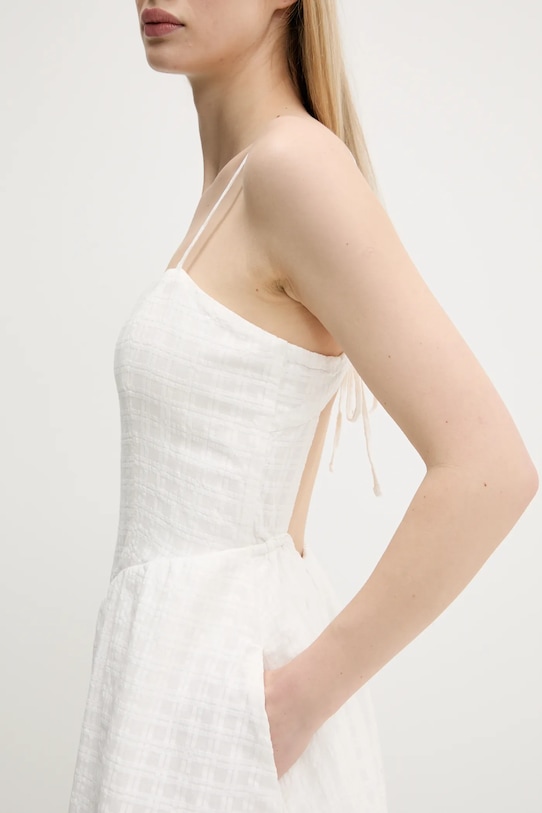 Hollister Co. sukienka bawełniana biały KI359.5251.100