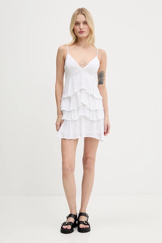 Hollister Co. sukienka KI359.5362.100 biały SS25