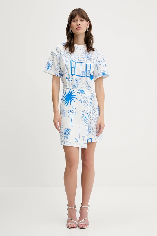 Never Fully Dressed sukienka NFDDR2133 niebieski SS25