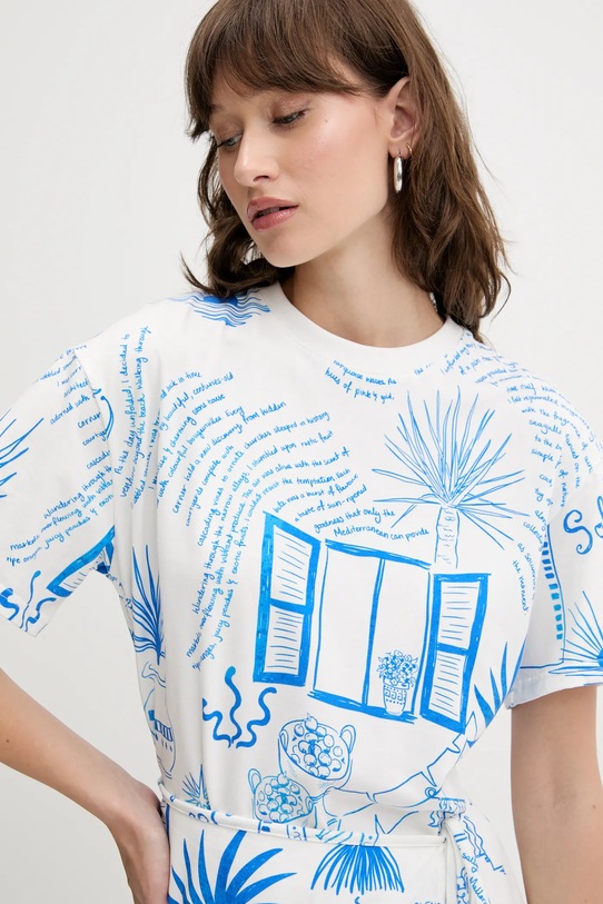 Never Fully Dressed sukienka niebieski NFDDR2133