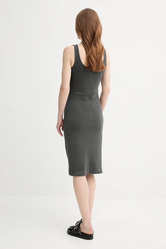 Odzież G-Star sukienka bawełniana D26593.E040 szary