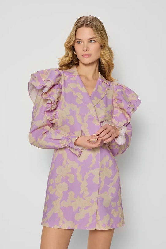 Îmbrăcăminte Bizuu rochie din in CALISTA CALISTA.FIOLETOWY.SS25 violet