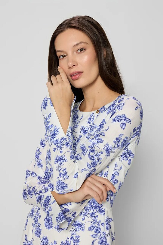 Бавовняна сукня Bizuu IVYNI блакитний IVYNI.NIEBIESKI.SS25