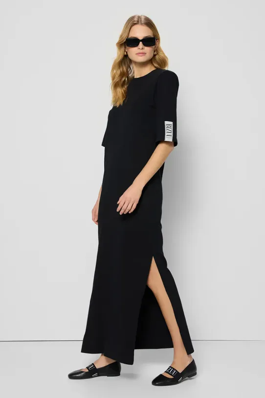 Bizuu sukienka bawełniana JULISSA czarny JULISSA.CZARNY.SS25