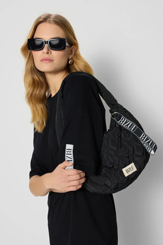 Bombažna obleka Bizuu JULISSA JULISSA.CZARNY.SS25