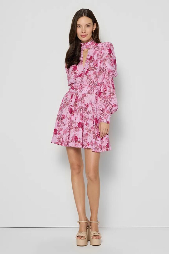 Bizuu sukienka SIERRA GAVI casual różowy SIERRA.GAVI.ROZOWY.SS25