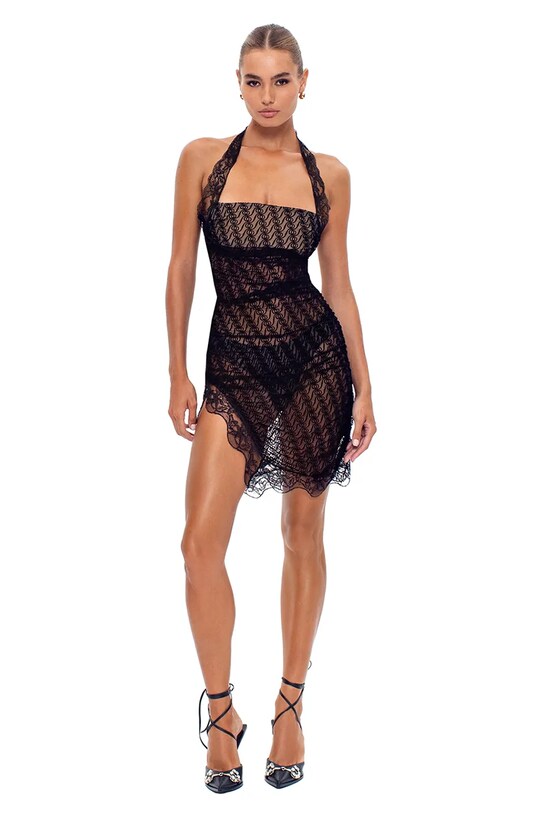 GOD SAVE QUEENS sukienka BELLA DRESS casual czarny GSQ.125.311