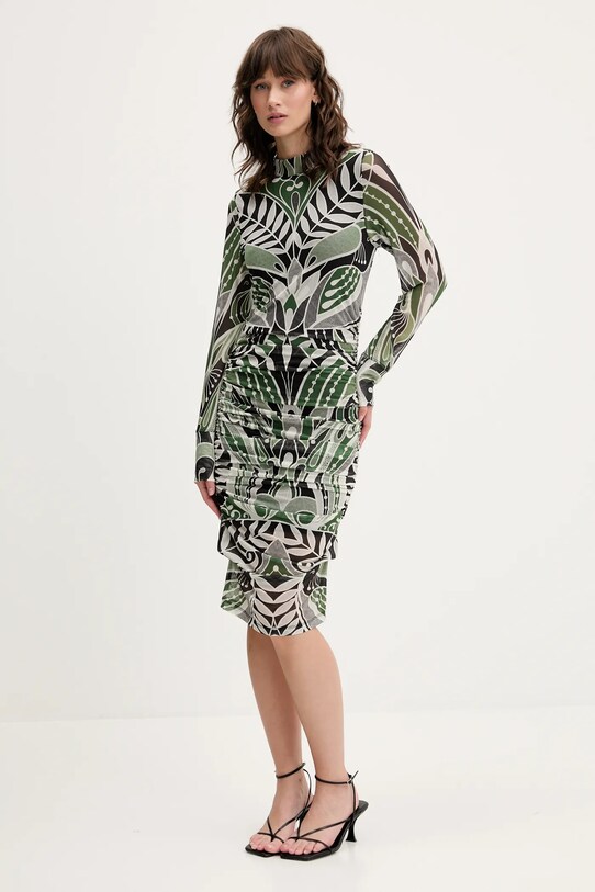 Farm Rio rochie 329135 verde SS25