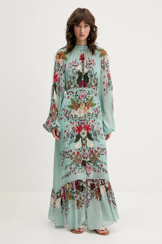 Farm Rio rochie maxi turcoaz 328791