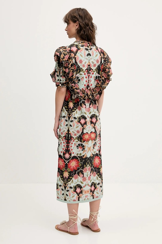 Одежда Платье Farm Rio 328823 бирюзовый