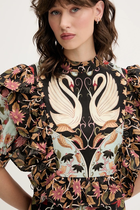 Платье Farm Rio бирюзовый 328823