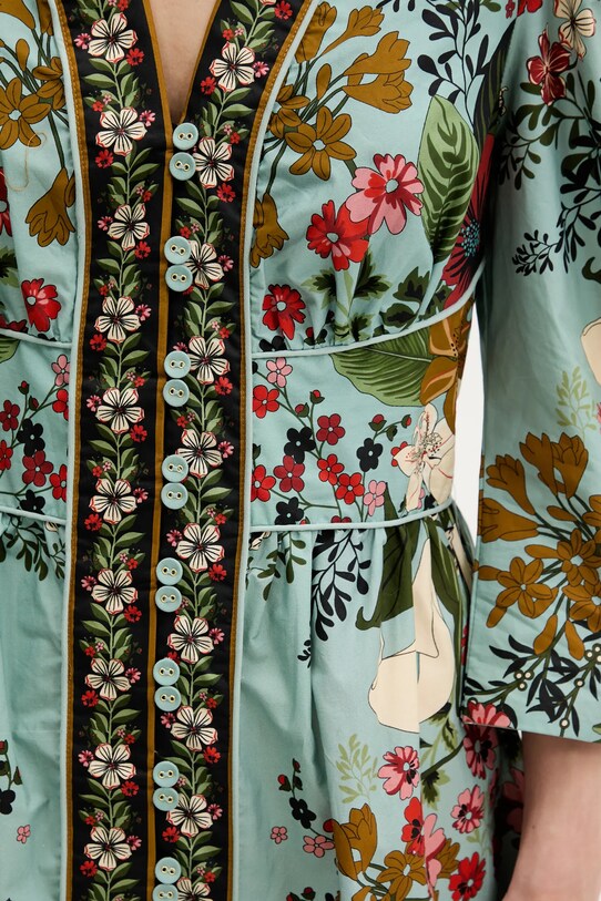 Farm Rio sukienka 334356 turkusowy