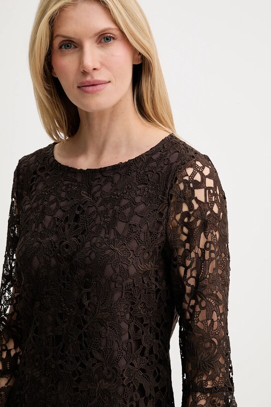 Bruuns Bazaar sukienka brązowy BBW4517