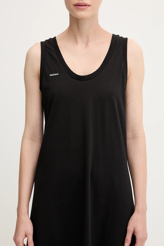 Pangaia cotton dress Midweight Long Dress black 10002554